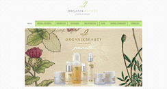 Desktop Screenshot of organikbeauty.com